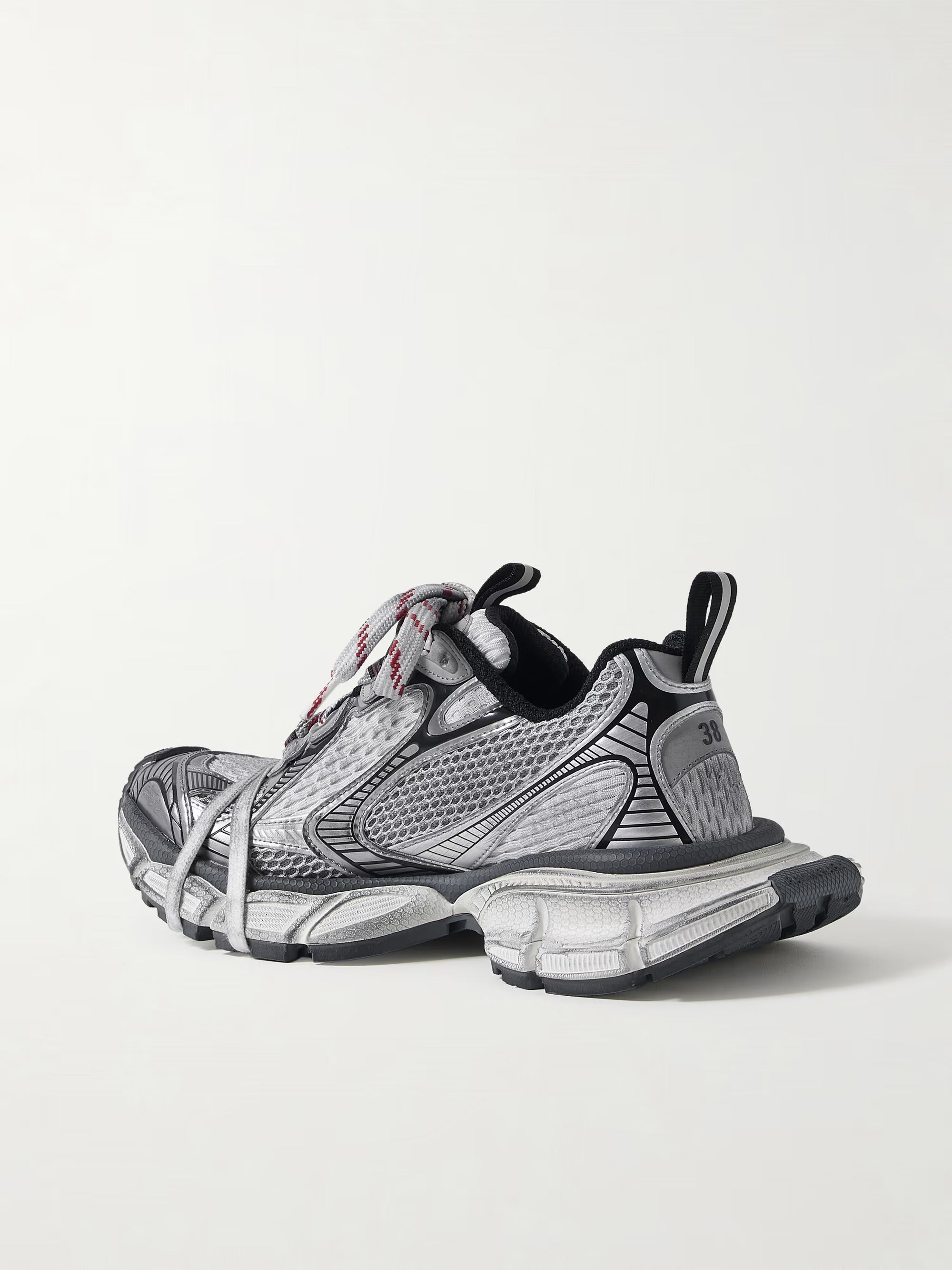 BALENCIAGA 3XL mesh and rubber sneakers