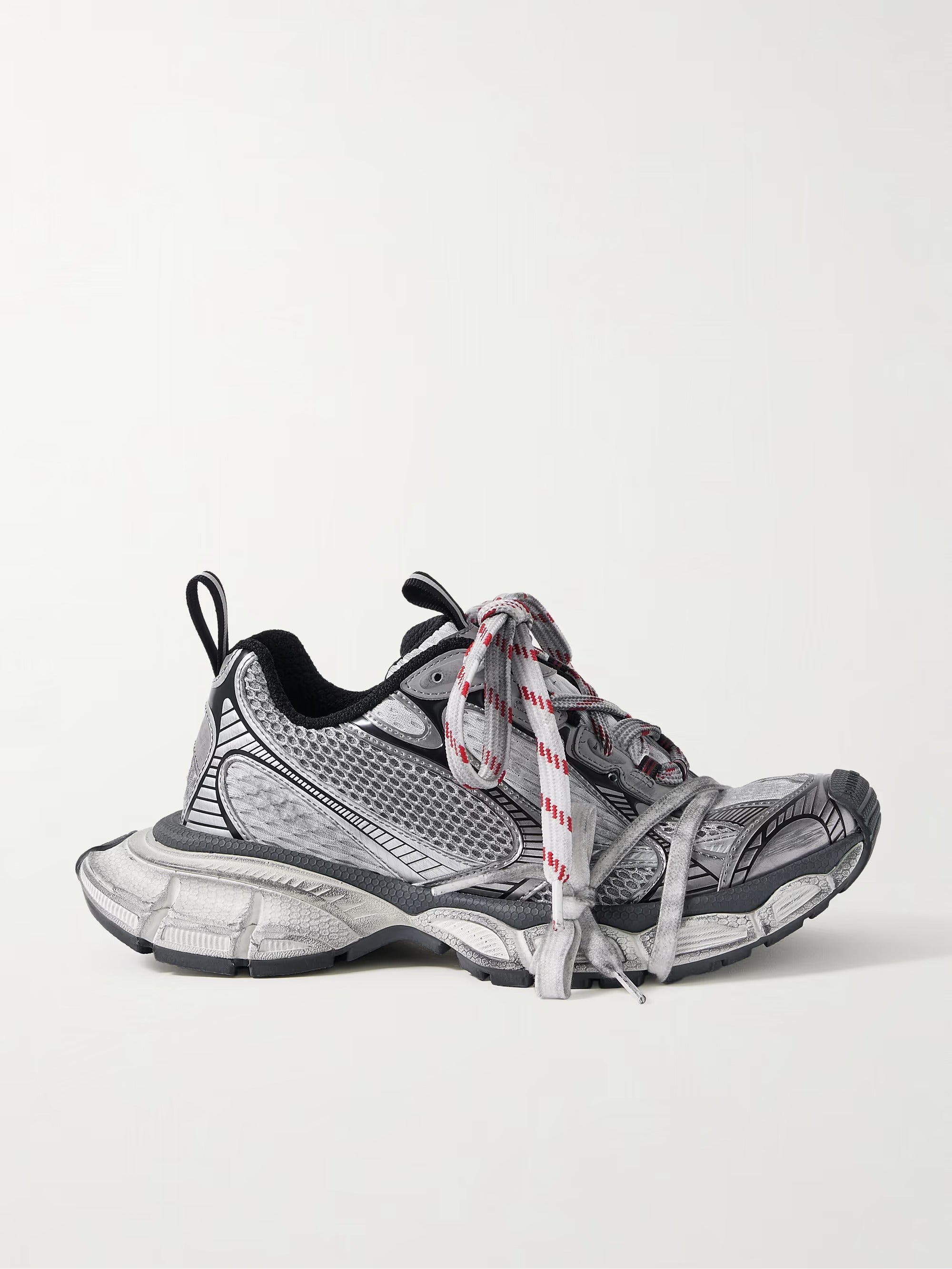 BALENCIAGA 3XL mesh and rubber sneakers