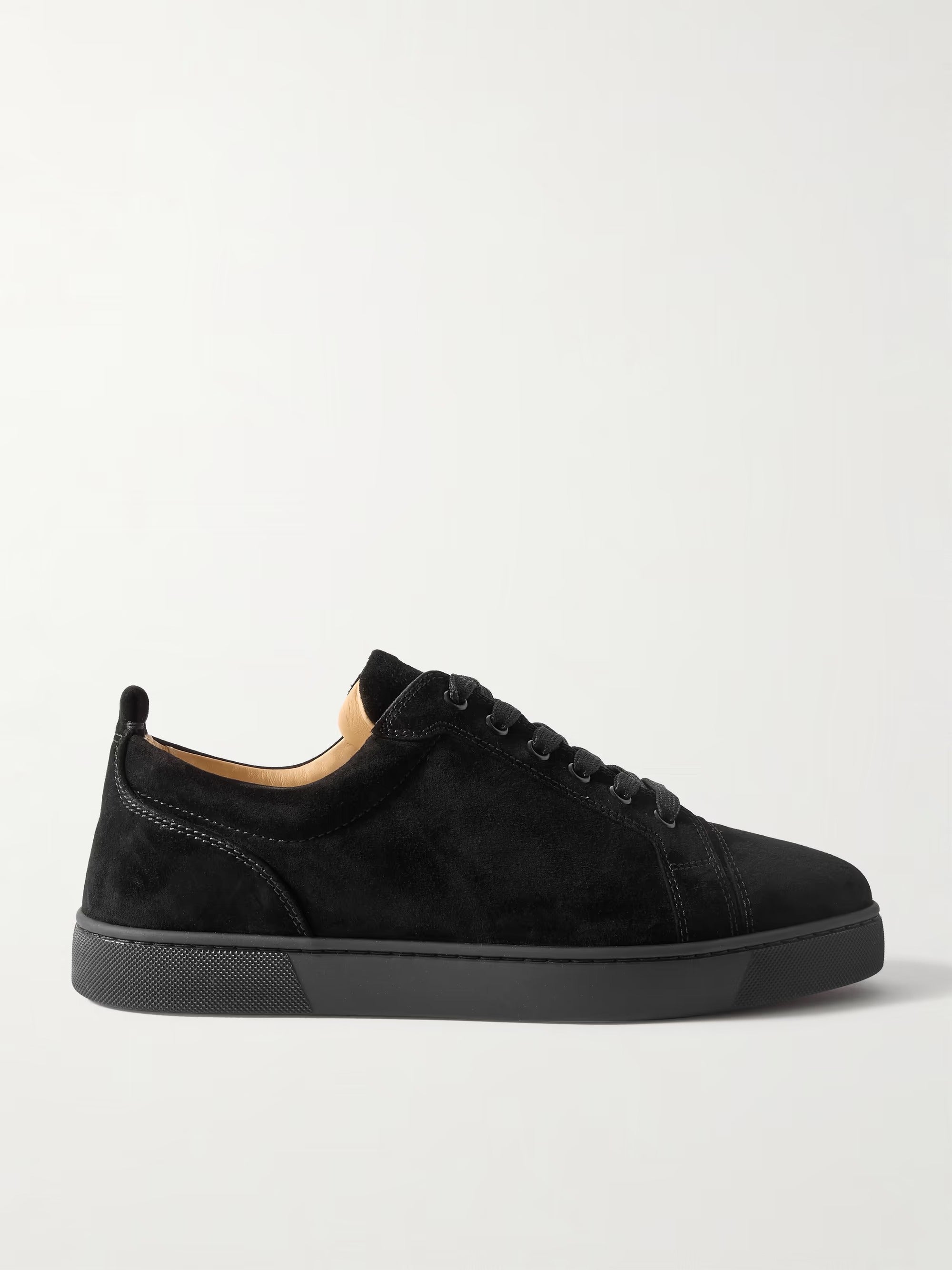 CHRISTIAN LOUBOUTIN Louis Junior Suede Sneakers